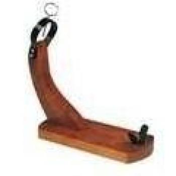 Inalsa Jamonero Curvado, Madera, Marrón, 48 x 17 x 37 cm