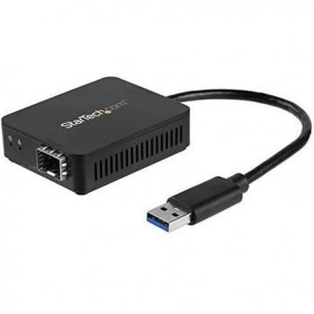 StarTech.com Adaptador Conversor USB 3.0 a SFP Abierto Transceiver USB - Accesorio de Red