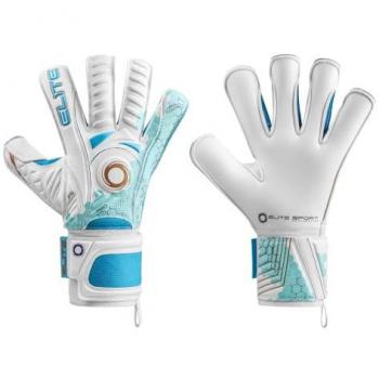 Guantes de Portero Elite Sport Orca 9 - Patrón 3D, Látex de 4 mm, Espuma de Espalda Reforzada, Control de Pelota, Agarre