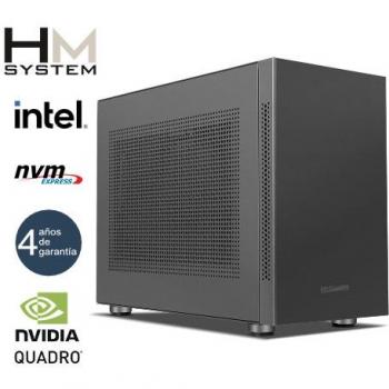 PC Sobremesa HM System i7-12700F 32GB DDR4 500GB SSD NVMe Quadro P1000 4GB 500W 80+ Bronze 4 Años Garantía