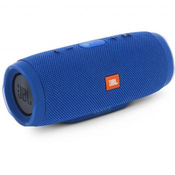 JBL Charge 3 - Altavoz inalámbrico portátil, color azul
