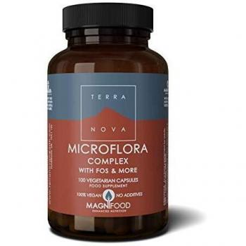 Complejo de Microflora con FOS y Probióticos - 100 Vegicaps