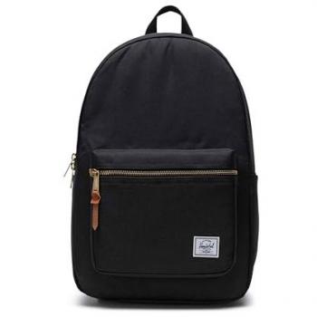 Herschel Settlement Black Backpack with Laptop Compartment