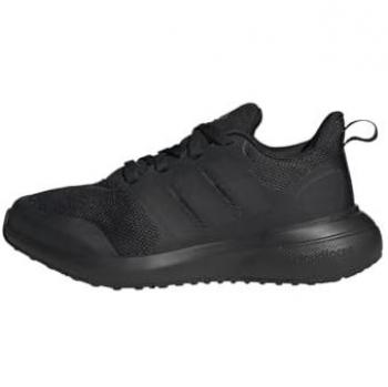 Zapatillas adidas Fortarun 2.0 Cloudfoam infantiles, color negro, talla 38 EU