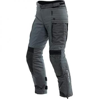 Pantalones textiles para motocicleta de hombre Dainese Springbok 3L Absoluteshell™, color negro y gris, talla 48