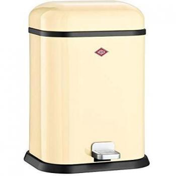 WESCO 132 212-23 Single Boy - Cubo de Basura con Pedal, Color Beige