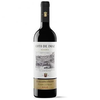 Vino Tinto Coto Imaz Selección Viñedos Reserva 2018, D.O.Ca La Rioja, Variedad Tempranillo, 13.5% de alcohol, Botella 750 ml