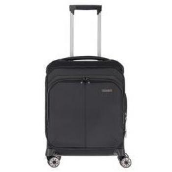 Maleta de Mano Expandible Travelite Priima S 4 Ruedas 39 Litros Negra