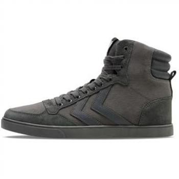 Hummel Slimmer Stadil Tonal High Unisex Sneakers, Castle Rock Grey, Size 45