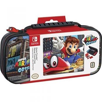 Estuche de Viaje Deluxe Oficial Mario Odyssey para Nintendo Switch NNS58