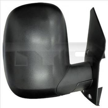 Espejo retrovisor TYC 310-0062 con carcasa de plástico, cristal convexo, ajuste manual, compatible con vehículos específicos, fácil instalación y diseño aerodinámico