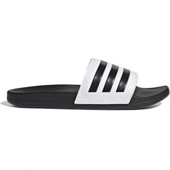 Chanclas Adidas Adilette Comfort Unisex de Baño en Color Blanco