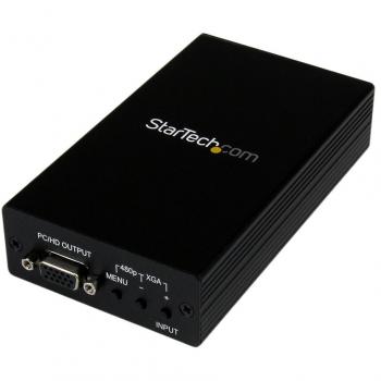 StarTech.com Composite and S-Video to VGA Video Converter - composite to VGA - Video to VGA Converter - s Video to VGA