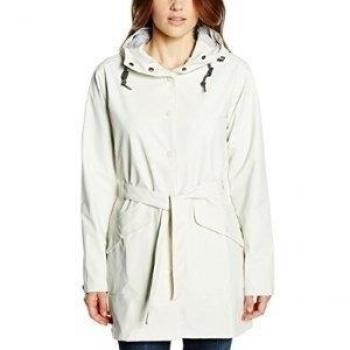 Helly Hansen W Kirkwall Rain - Abrigo para mujer, color amarillo, talla XXXXL