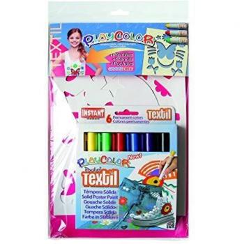 PLAYCOLOR Make Up THEMATICS Pack dibujo sobre textil, 09211, multicolor , color/modelo surtido