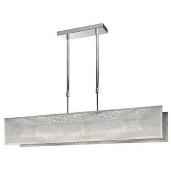 Lámpara de Techo Japan 4 Luces Rectangular Cristalrecord 99-224-04-001 - Diseño Moderno, Cristalrecord Lámpara lineal 4 luces gris de acero inoxidable