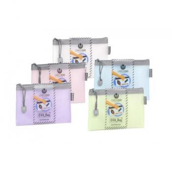 Carchivo Eva-Bag - Bolsas con Cremallera A4 - Pack de 12 - Colores Surtidos