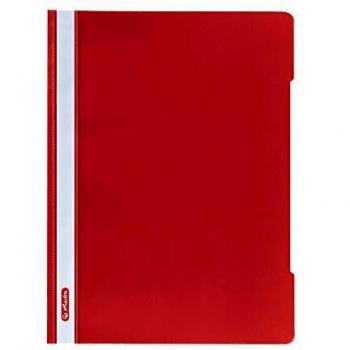 Carpeta Herlitz de Calidad A4, PP Rojo
