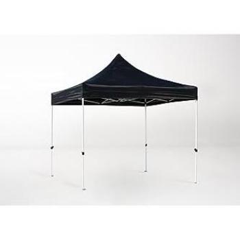 Carpa Plegable 3x3 Force Negro con estructura resistente, fácil montaje, tejido impermeable y protección UV