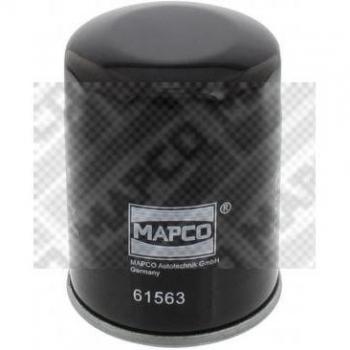 Filtro de aceite MAPCO 61563 - Filtro de aceite, compatible con múltiples modelos de vehículos, diseño de alta eficiencia para retener impurezas, construcción duradera para una larga vida útil, fácil instalación
