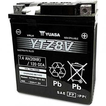 BATTERIA YUASA YTZ8V (SIGILLATA ATTIVATA - FACTORY SEALED)