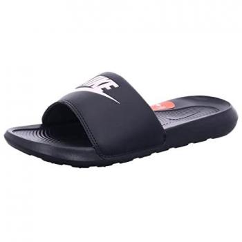 Chanclas de natación Nike Victori One mujer negro rosa