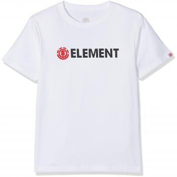 Element Blazin SS Camiseta, Niños, Blanco