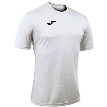 Joma Campus II Camiseta de Juego Manga Corta, Hombre, Blanco, XL