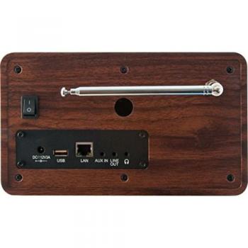 Imperial DABMAN i150 - Radio Híbrida DAB+/FM/Internet con Pantalla TFT y Diseño de Madera