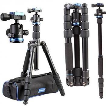 Benro iFoto - Kit Video con trípode y Accesorio IBO, Color Negro