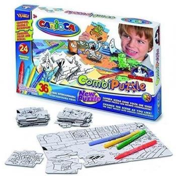 Carioca - Puzzle para colorear