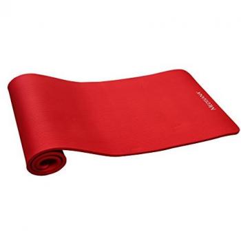 Medisana de Fitness y Esterilla de Yoga, Rojo, 79468