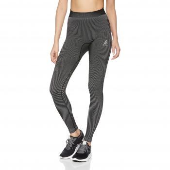 Odlo Mallas para Mujer Bl Futureskin, Mujer, 187061, Negro y Blanco, Extra-Small