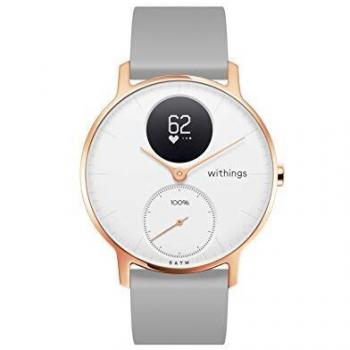 Withings Body+ Bascula de baño inteligente, grasa corporal y muscular, sincronización con la aplicación móvil Bluetooth o Wi-Fi, smart apple health profesional bioimpedancia scale, Negro, Tamaño Único