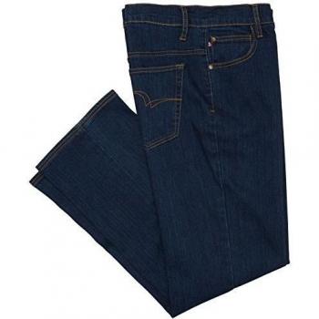 Lee Cooper LCPNT218 PANT BLUE WASH 36R - Los Hombres De Estiramiento Regular Denim Jean - Azul, Talla 36