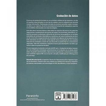Grabación de datos