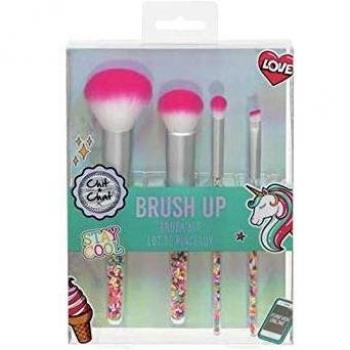 Chit Chat Brush Up Face and Eye Makeup Brush Set