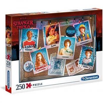 Clementoni- PZL 250 Stranger Things Puzzle Infantil, Multicolor