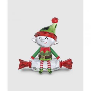 Figura decorativa Swarovski Holiday Cheers Elfo Dulcis