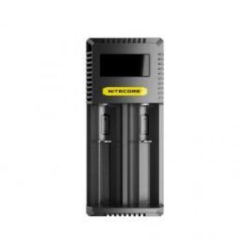 Nitecore Ci2 Dual-Slot USB-C Battery Charger with LCD Display for 14500/18500/18650/26650 Batteries
