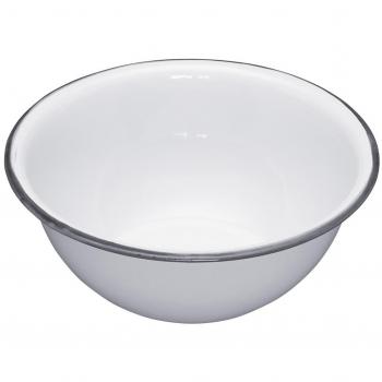 Kitchencraft Living Nostalgia Bol, Esmaltado, Blanco, 16x11x16 cm