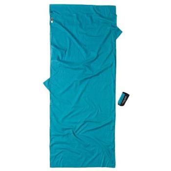 Sábana de Viaje Cocoon Insect Shield Algodón Egipcio Azul Laguna 210 x 82 cm