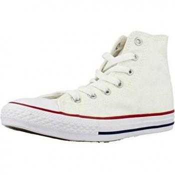 Converse Mandriles niños 3J253C AS HI Can Blanco Blanco, Converse Kinder Schuhe Leiste 4:32
