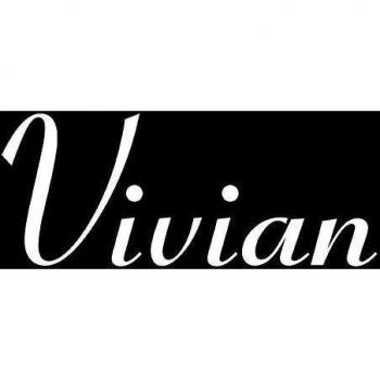 Vivian nombre de niña o Boy nombre habitación pared cita Arte Vinilo Adhesivo