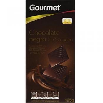 Gourmet - Chocolate Negro 70% Cacao - 125 g