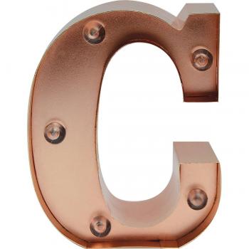 Luz Led Decorativa Iluminada Letra C Legami