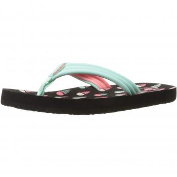 Reef Little Ahi Ice Cream, Chanclas para Niñas, Turquesa, 35/36 EU
