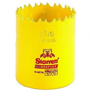 Starrett DCH048 Corona perforadora, Amarillo, 48 mm