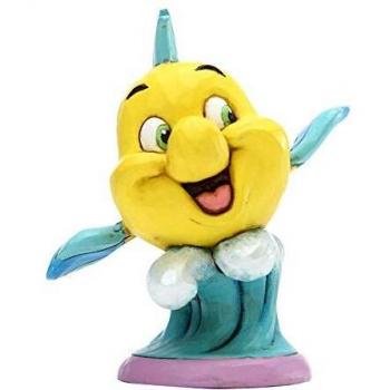 Disney Traditions Flounder 'Go Fish!' Figura