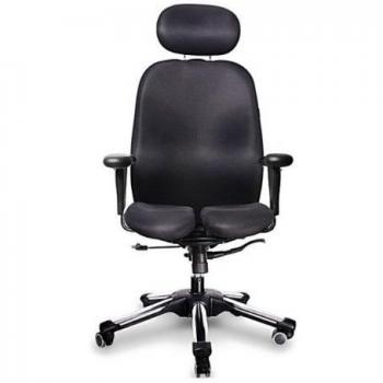 NOVEDAD SILLA HARA, Alivio de la presión en los discos intervertebrales y circulación mejorada de la sangre en las nalgas. Modelo: Dol, Color: Negro